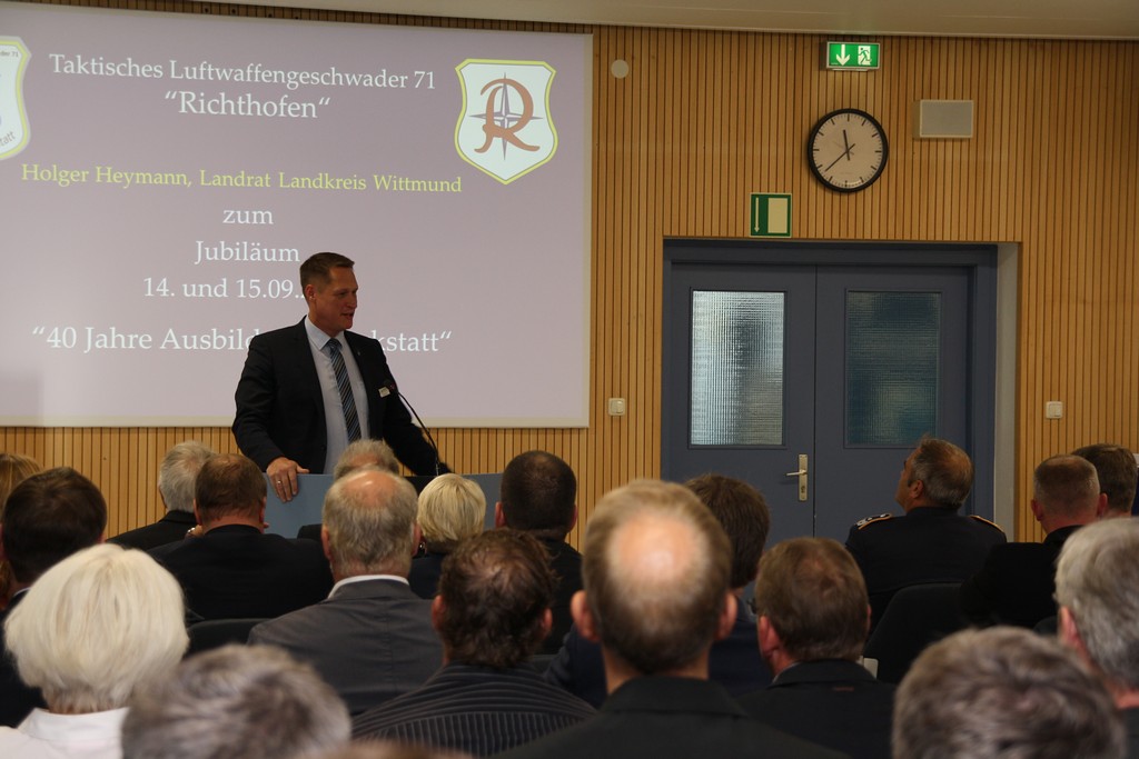 40 Jahre ABW Wittmund - Ausbildungswerkstatt TaktLwG 71 "R"